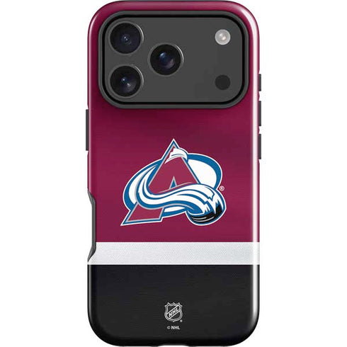 NHL Colorado Avalanche Jersey iPhone 18 Pro Max Impact Case