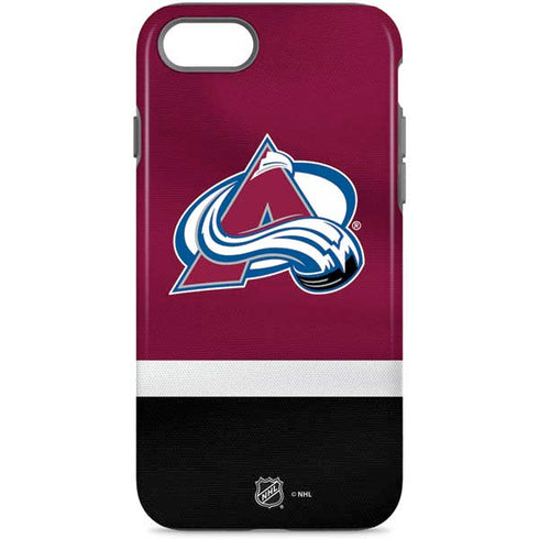 NHL Colorado Avalanche Jersey iPhone Cases