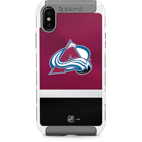 NHL Colorado Avalanche Jersey iPhone Cases
