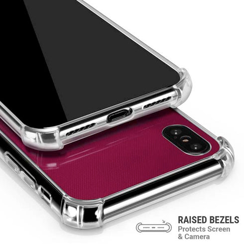 NHL Colorado Avalanche Jersey iPhone X/XS Clear Case