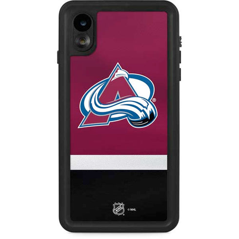 NHL Colorado Avalanche Jersey iPhone Cases