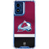 NHL Colorado Avalanche Jersey Moto G 5G (2024) Clear Case