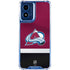 NHL Colorado Avalanche Jersey Moto G Play 4G (2024) Clear Case