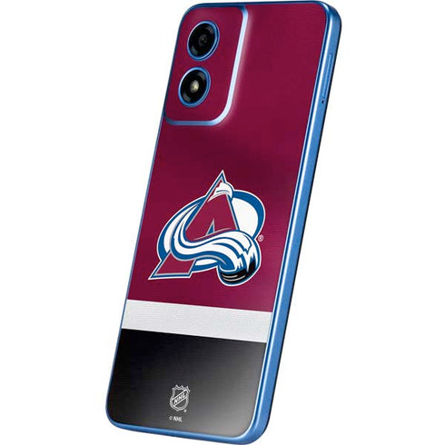 NHL Colorado Avalanche Jersey Moto G Play 4G (2024) Skin