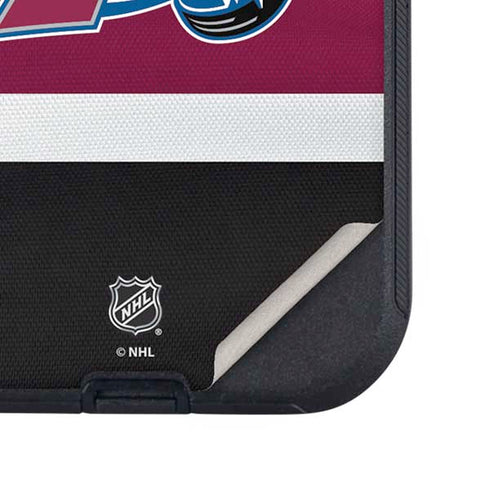 NHL Colorado Avalanche Jersey Otterbox Defender iPhone Skin