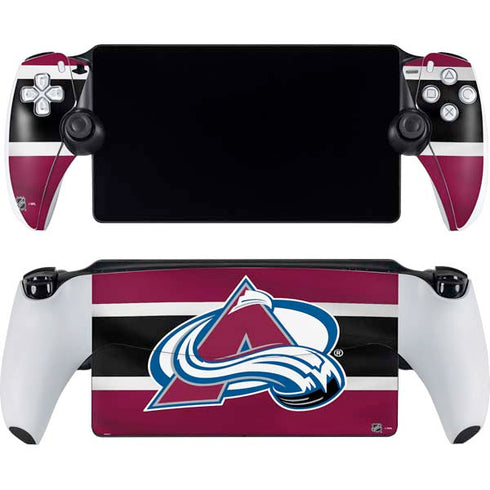NHL Colorado Avalanche Jersey PlayStation Portal Remote Player Skin
