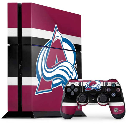NHL Colorado Avalanche Jersey PlayStation PS4 Skins
