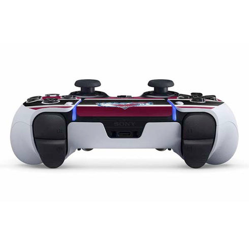NHL Colorado Avalanche Jersey PS5 DualSense Edge Pro Controller Skin