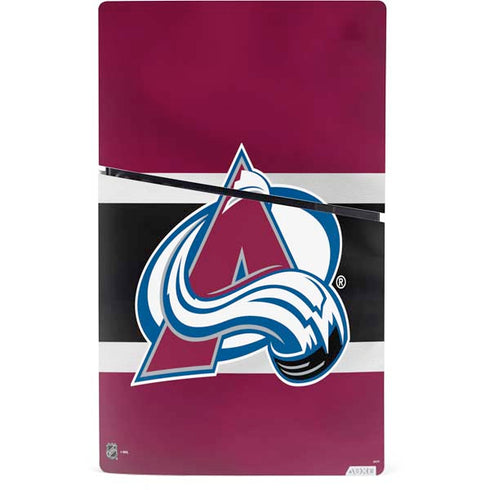 NHL Colorado Avalanche Jersey PS5 Slim Digital Edition Console Skin