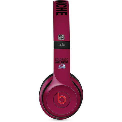 NHL Colorado Avalanche Lineup Beats Solo 3 Wireless Skin