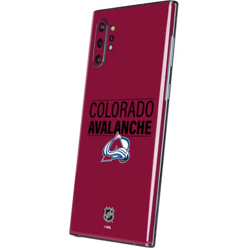 NHL Colorado Avalanche Lineup Galaxy Note 10 Plus Skin