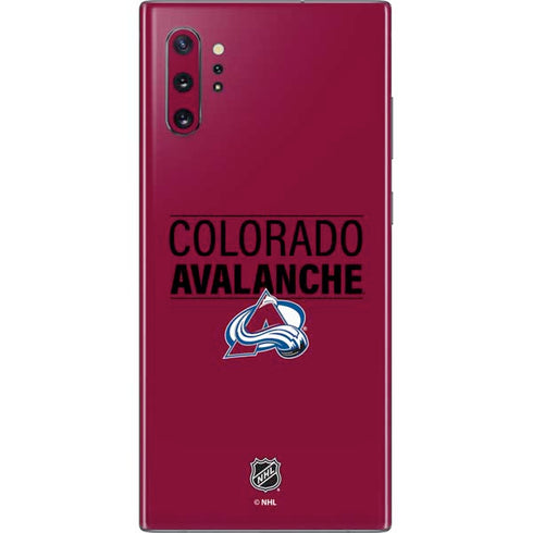 NHL Colorado Avalanche Lineup Galaxy Note 10 Plus Skin