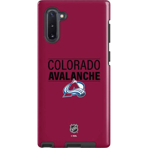NHL Colorado Avalanche Lineup Galaxy Cases