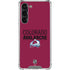 NHL Colorado Avalanche Lineup Galaxy S24 FE Clear Case