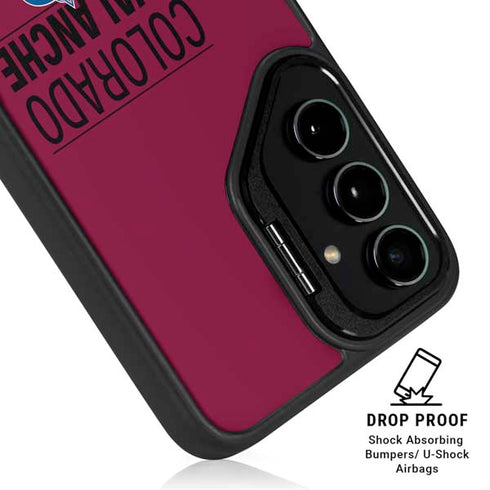 NHL Colorado Avalanche Lineup Galaxy S25 Kickstand Case