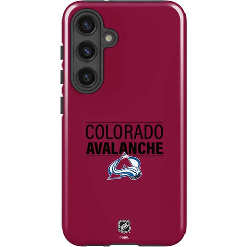 NHL Colorado Avalanche Lineup Galaxy S25 Plus Impact Case