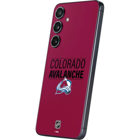 NHL Colorado Avalanche Lineup Galaxy S24 Plus Skin