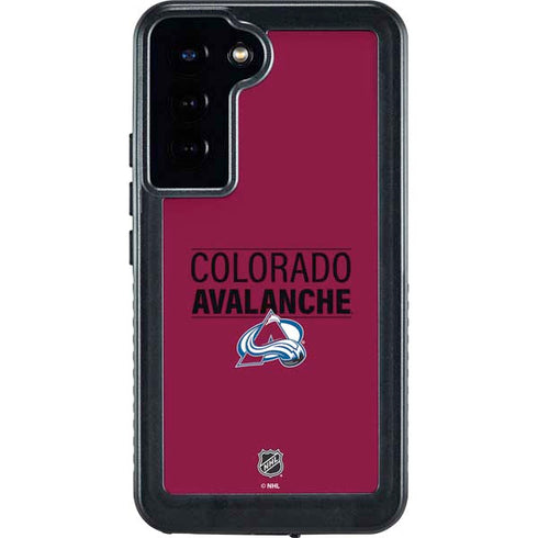 NHL Colorado Avalanche Lineup Galaxy S24 Plus Waterproof Case