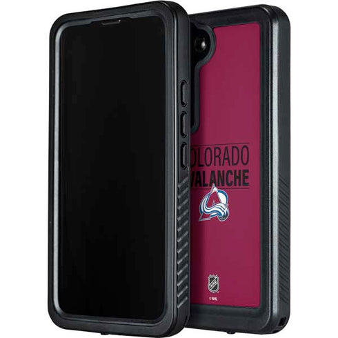 NHL Colorado Avalanche Lineup Galaxy S24 Plus Waterproof Case