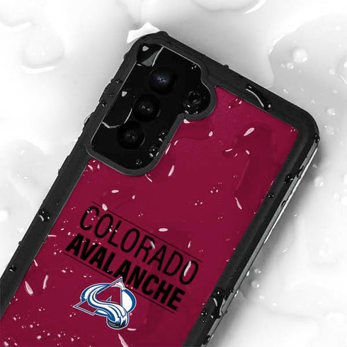 NHL Colorado Avalanche Lineup Galaxy S24 Plus Waterproof Case
