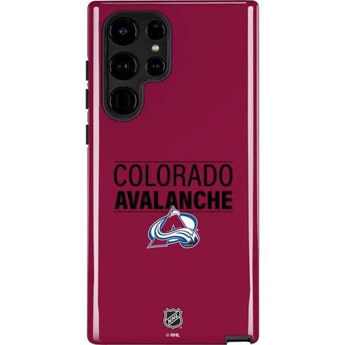 NHL Colorado Avalanche Lineup Galaxy S25 Ultra Impact Case