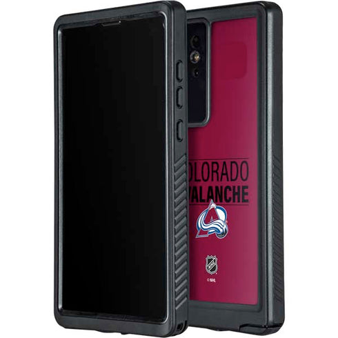 NHL Colorado Avalanche Lineup Galaxy S24 Ultra Waterproof Case