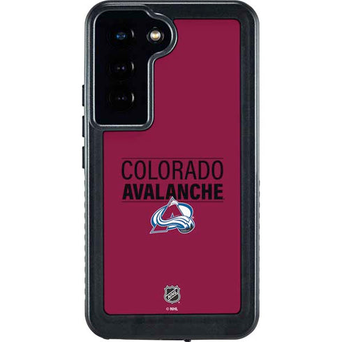 NHL Colorado Avalanche Lineup Galaxy S24 Waterproof Case