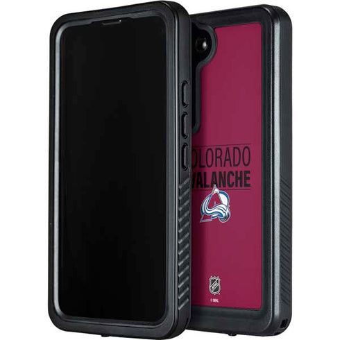 NHL Colorado Avalanche Lineup Galaxy S24 Waterproof Case