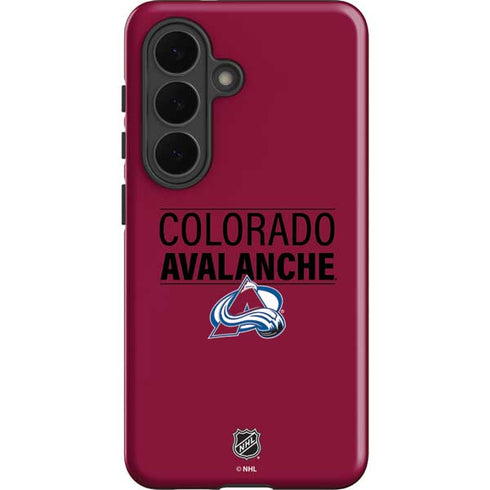 NHL Colorado Avalanche Lineup Galaxy S26 Impact Case
