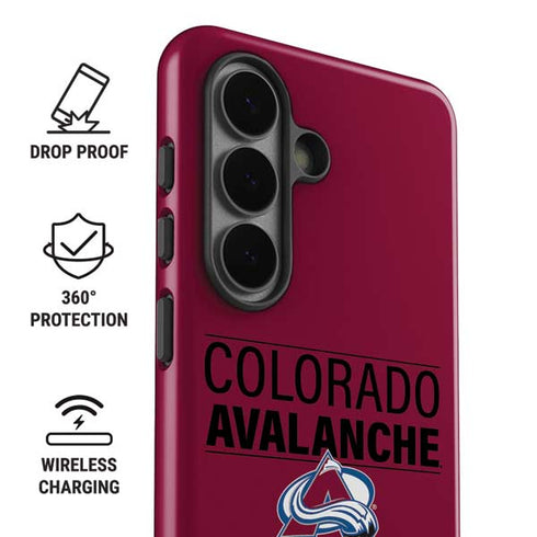 NHL Colorado Avalanche Lineup Galaxy S26 Impact Case