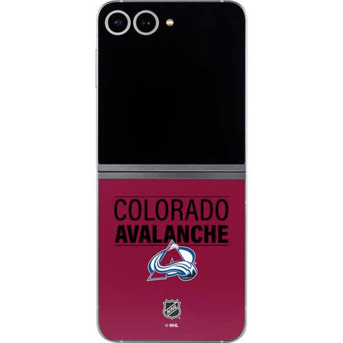 NHL Colorado Avalanche Lineup Galaxy Z Flip6 Skin