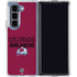 NHL Colorado Avalanche Lineup Galaxy Z Fold5 5G Clear Case