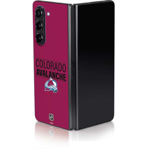 NHL Colorado Avalanche Lineup Galaxy Z Fold5 5G Skin