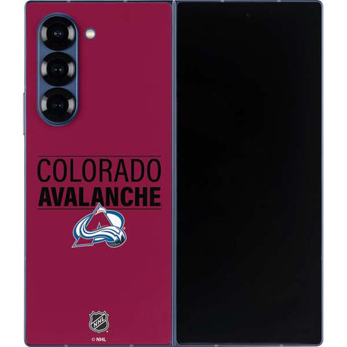 NHL Colorado Avalanche Lineup Galaxy Z Fold6 Skin