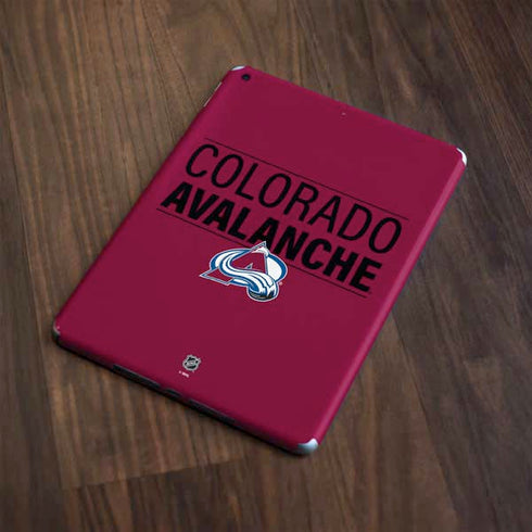 NHL Colorado Avalanche Lineup Apple iPad Skin