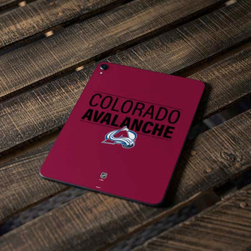 NHL Colorado Avalanche Lineup Apple iPad Pro Skin
