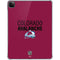 NHL Colorado Avalanche Lineup iPad Pro 11in (2024) Clear Case