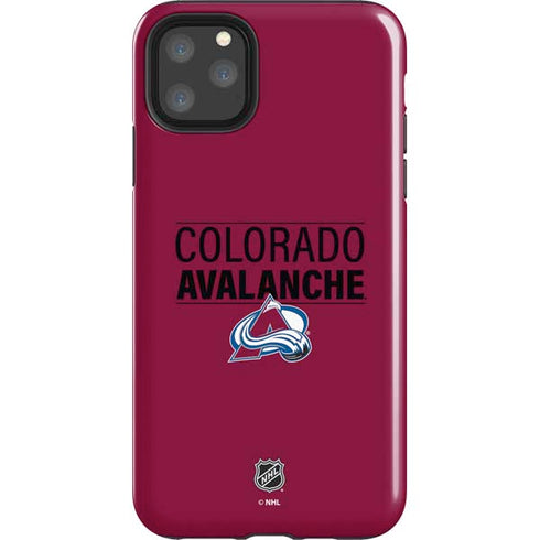 NHL Colorado Avalanche Lineup iPhone Cases