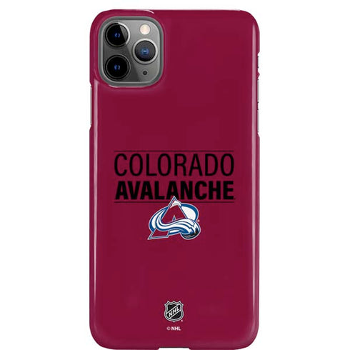 NHL Colorado Avalanche Lineup iPhone Cases