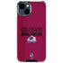 NHL Colorado Avalanche Lineup iPhone 15 Clear Case