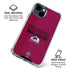 NHL Colorado Avalanche Lineup iPhone 15 Clear Case
