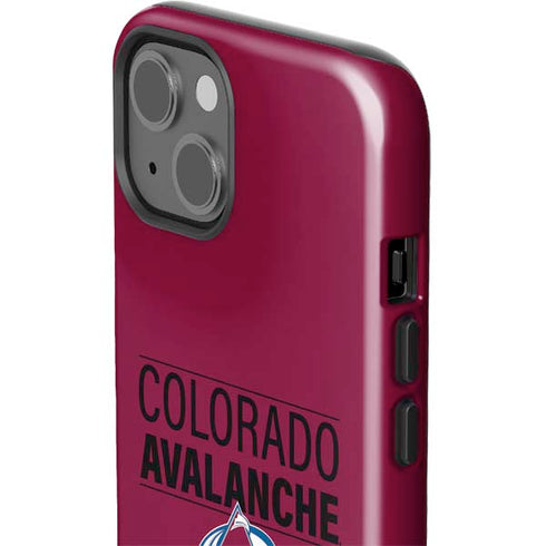 NHL Colorado Avalanche Lineup iPhone 15 Impact Case