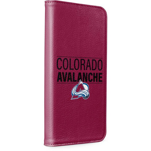 NHL Colorado Avalanche Lineup iPhone 15 Plus Folio Case