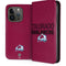 NHL Colorado Avalanche Lineup iPhone 15 Pro Folio Case