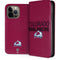 NHL Colorado Avalanche Lineup iPhone 15 Pro Max Folio Case