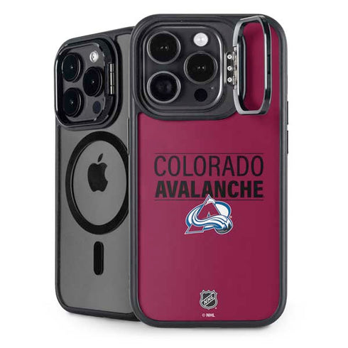 NHL Colorado Avalanche Lineup iPhone 15 Pro Max Kickstand Case