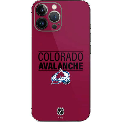 NHL Colorado Avalanche Lineup iPhone 15 Pro Max Skin