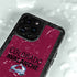 NHL Colorado Avalanche Lineup iPhone 15 Pro Waterproof Case