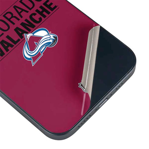 NHL Colorado Avalanche Lineup iPhone 15 Skin