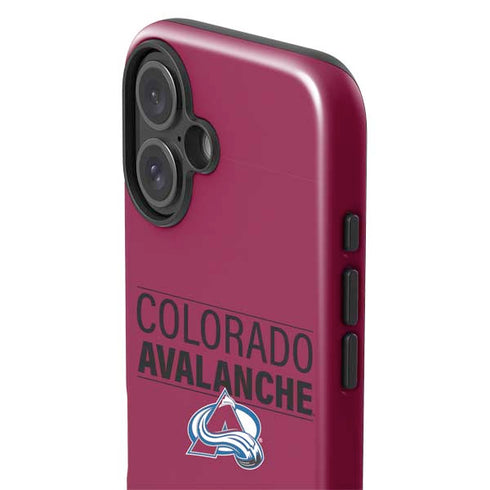 NHL Colorado Avalanche Lineup iPhone 16 Impact Case